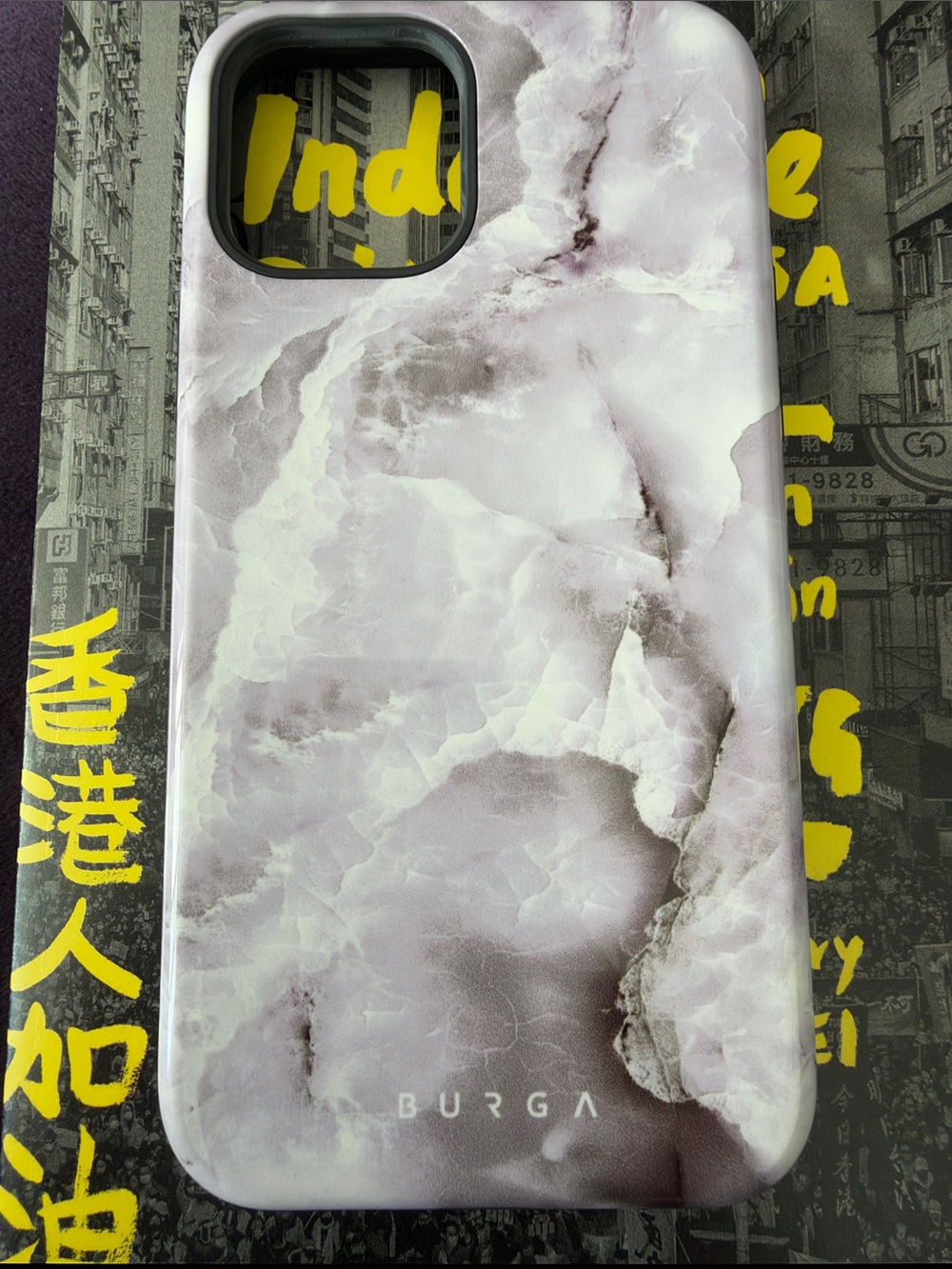 Burga Marble iPhone 12 Pro Luxe Case